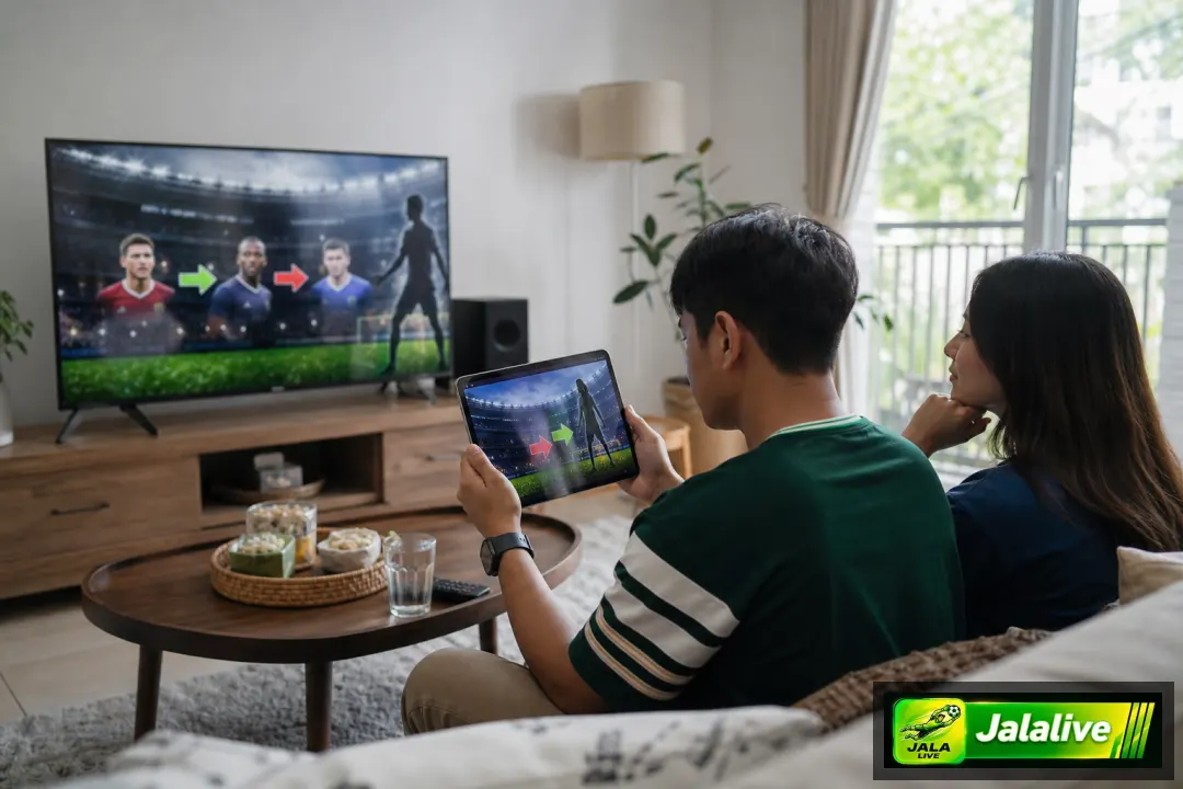Ilustrasi sepak bola Jalalive